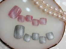 ネイルサロン ヴィクシア(Nail Salon VIXIA)/フット☆マグネットワンカラー
