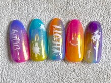 レイネイル 岐阜茜部店(RAY NAIL)/トロピカルサマーネイル