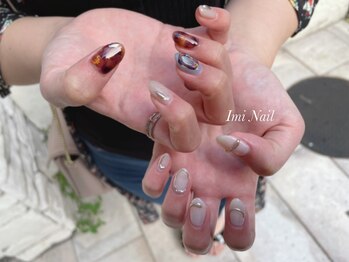 マカリナ イミ ネイル(MAKARINA Imi Nail)/ちぐはぐニュアンス
