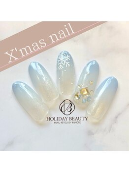 ホリデービューティー(HOLIDAY BEAUTY)/クリスマスネイル