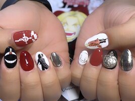 痛ネイル 鋼の錬金術師ネイル