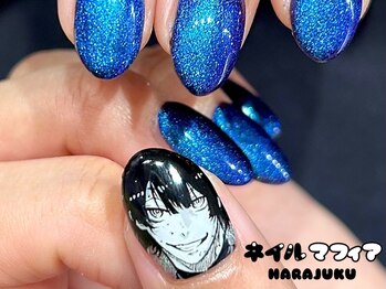 ネイルマフィア 原宿(NAIL MAFIA)/人気キャラの痛ネイル☆