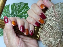 エルマナ(HERMANA)/べっ甲×ボルドー