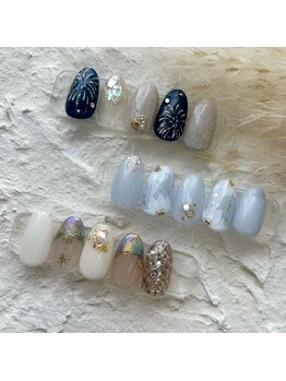 エムズネイル 本店/8月Cサンプル ¥9600