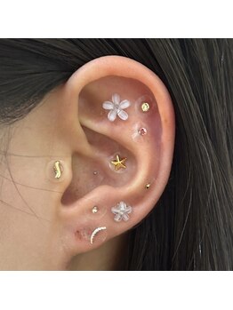 フィールラッシュ バイ グリーン(FEELLASH by green)/#耳ツボジュエリー