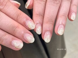 3)6000円 ニュアンスネイル0320b