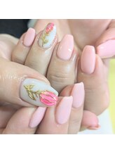 ガーベラ バイ ハノンネイル(Gerbera by hanonnail)/チューリップネイル