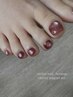 【Foot】Premiumワンカラー　¥6,000