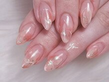 ネイルズ バイ ユイ 外苑前(Nails by Yui)/フラワーマーブルネイル