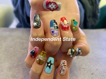 インディペンデントステイト(Independent State)/HAND◆10本アート
