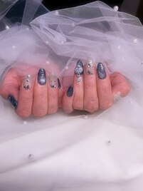 夜空ネイル