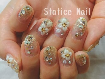 スターチス ネイル(Statice Nail)/フリーオーダーゴージャス