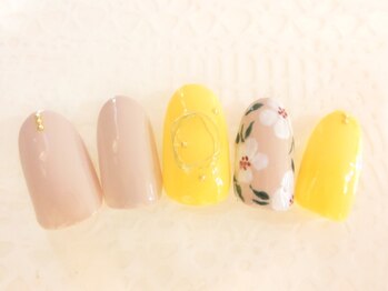 ネイルサロン ロゼオ(Nail salon Roseo)/■渋谷>7990円/ボタニカル