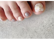 ブランネイル(blanc nail)/flower foot*
