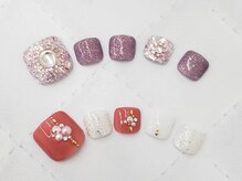 ネイルサロンセレーネ(Selene)/キラキラビジューネイル