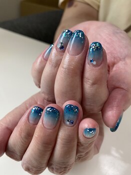 ラメグラデーション