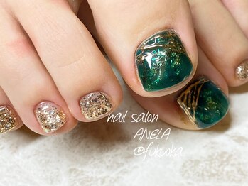 アネラ(ANELA)/大理石風ネイル