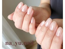 ナユネイル(na_yu.nail)/自爪風クリアネイル 10/10