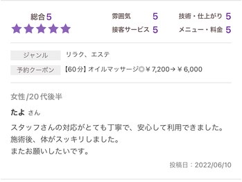 セイクレッドセンツ(Sacred Scents)/ありがとうございます♪