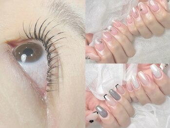 タネモト(Tanemoto)の写真/【最高級プレミアセーブル60本¥3600~】ネイルとの同時施術OKで時間効率UP♪忙しい大人女性の美をサポート!