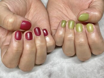 ロカ(Loca)/ちぐはぐワンカラー