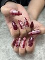 アモ ネイル(Amo NAIL)&nbsp;チェックネイル