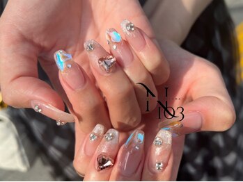 イチマルサン(N゜103)の写真/もう隠さなくてOK！傷んだ自爪を徹底ケアし、自信の持てる美しい指先を叶えます♪ネイル映えも◎