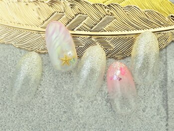 ネイルズガッシュ 蒲田東口店(NAILsGUSH)/ウェービングシェル＊
