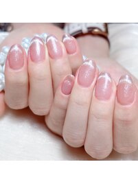 マグネットフレンチネイル