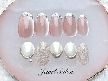 ジュエルサロン(JEWEL SALON)/ブライダルに♪上品ネイル