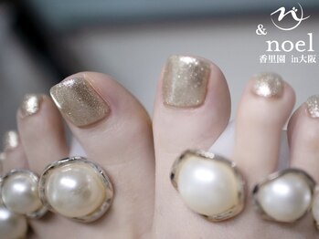 ノエル(Noel)/フット シルバーグリッター