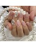 迷ったらコチラ☆【ハンドネイル】☆大人気☆持ち込みデザイン120分 Mコース