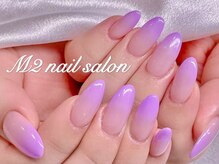 エムズ ネイルサロン(M2)/ツーカラーグラデーション