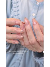 リアンド(Li&)/ガラスフレンチネイル♪