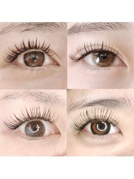 シスターバイビー 本厚木店(Sister by B)の写真/ 圧倒的な濃さ&持続力を求める方に◎エリア希少のダブルフラットラッシュで濃密、印象的な目元に♪本厚木