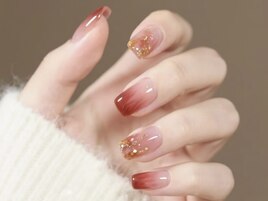 秋ネイル持ち込み