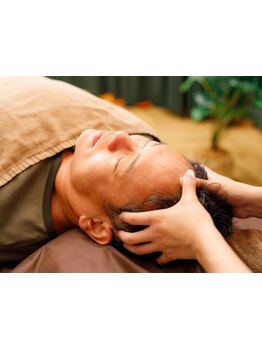 ヘッドスパで癒されたい