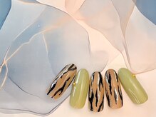 ネイルサロン&スクール ジーナ(GINA)/ゼブラ柄ネイル