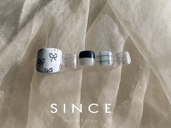 シンス(Since)/6月Foot monthly design