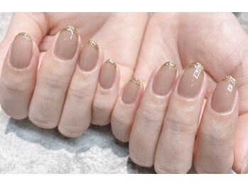 ミュー(mu.)の写真/ケアメニューで指先を整え、シンプルなワンカラーから◎美フォルムを目指す♪