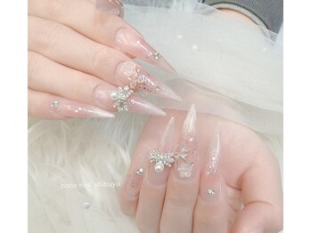 CoCo Nail【ココネイル】渋谷《長さ出し専門店/つけ放題/持ち込み》/