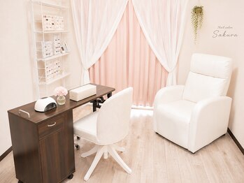 桜の写真/大人女性のための小さなプライベートサロン。一人ひとりのお悩みに寄り添う上品ネイルをご提案