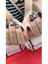 ネイルサロン ティプレシャス(T Precious)/シックなスターネイル