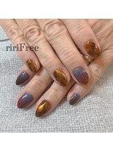 リリフリー(riri Free)/べっ甲ネイル