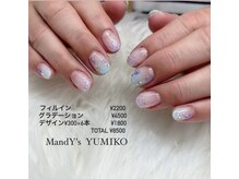 マンディーズ(MandY's)/梅雨/グラデーション/水滴