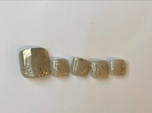 アイネイルズ 梅田店(I nails)/フットきれいめニュアンス