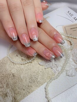 ガラスフレンチ（ベースカラ有）