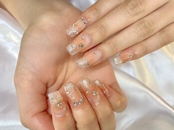 マシェリ(MA CHERIE)/長さだしチークネイル