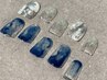 【ジェル】■定額ネイル■シンプルアートコース〈オフ無料〉¥5400