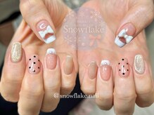 スノーフレーク(Snowflake)/人気No. 1定額デザインコース